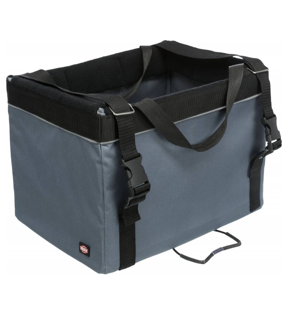 Trixie Bauletto Anteriore Per Bicicletta | 41x26x26 Cm | Porta Oggetti Per Bici Con Tracolla E Guinzaglio - Foto 2