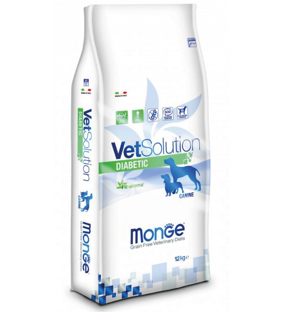 Monge - VetSolution Canine - Diabetic - 12kg	