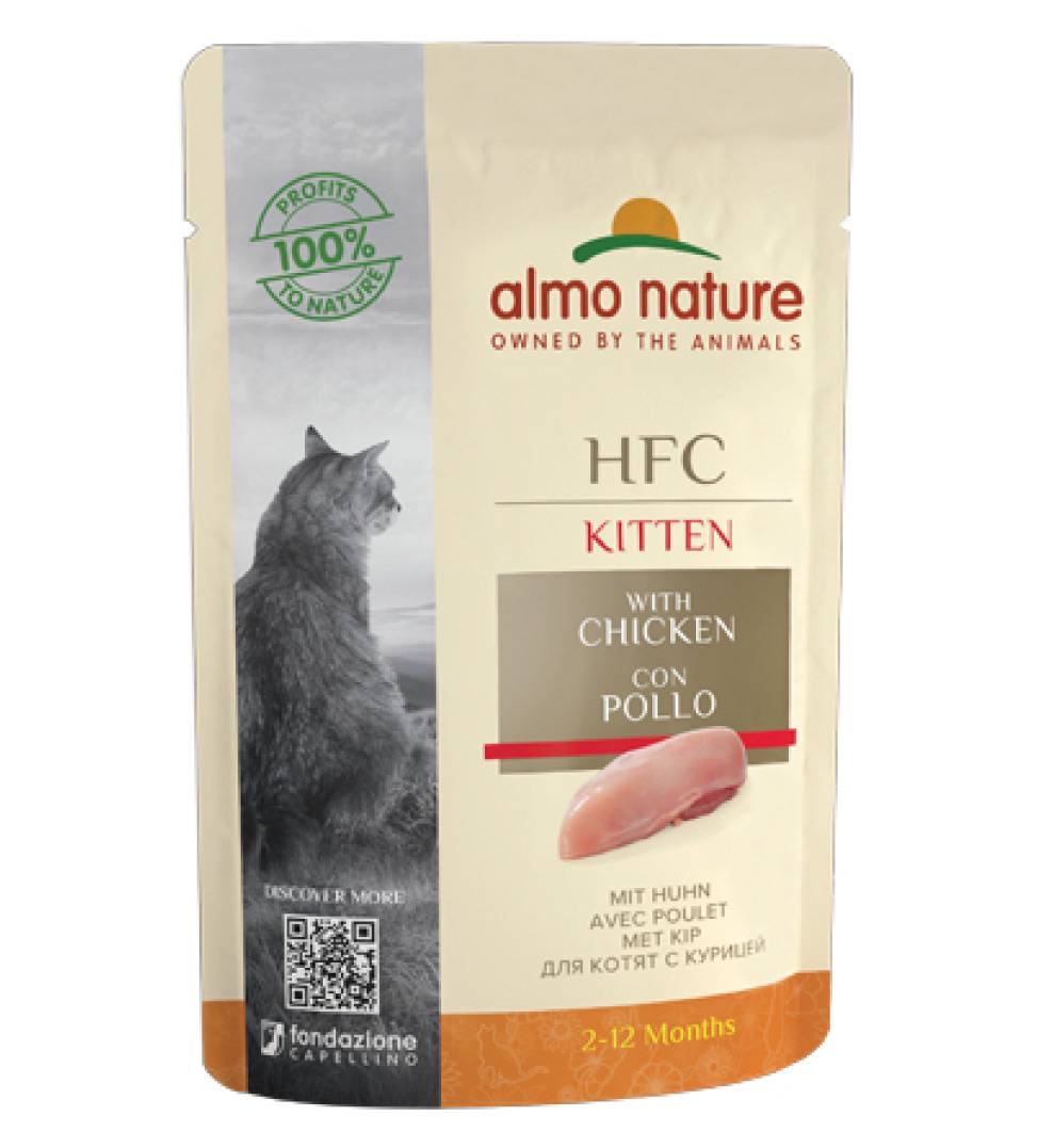 Almo Nature HFC Cat Kitten Complete 55gr AnimalStore