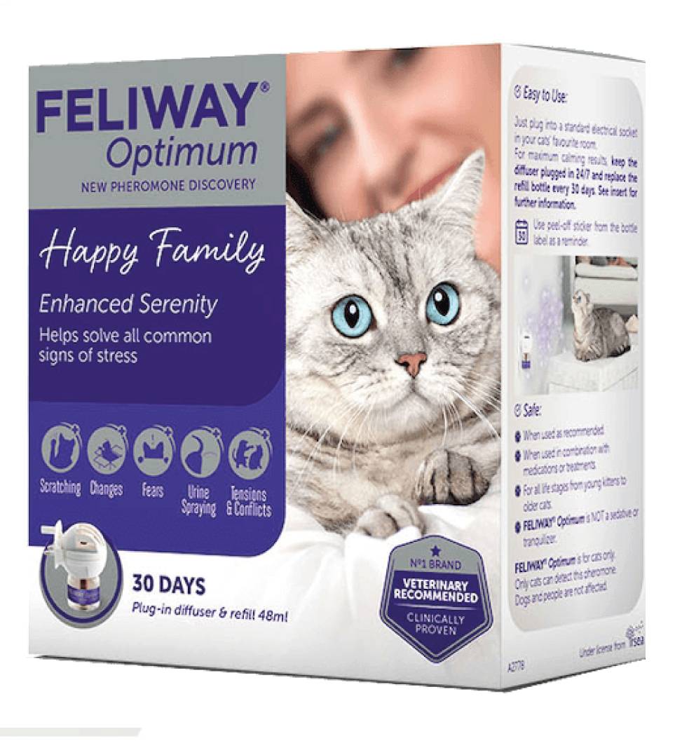 Feliway Optimum, per gatti felici come mai prima - 45'' 