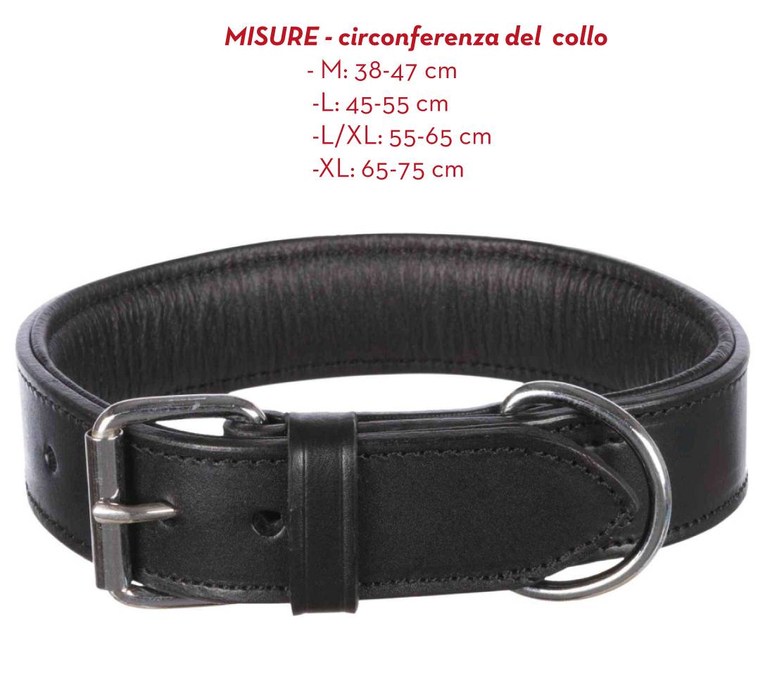 Trixie - Collare Active Alto - In Cuoio - L