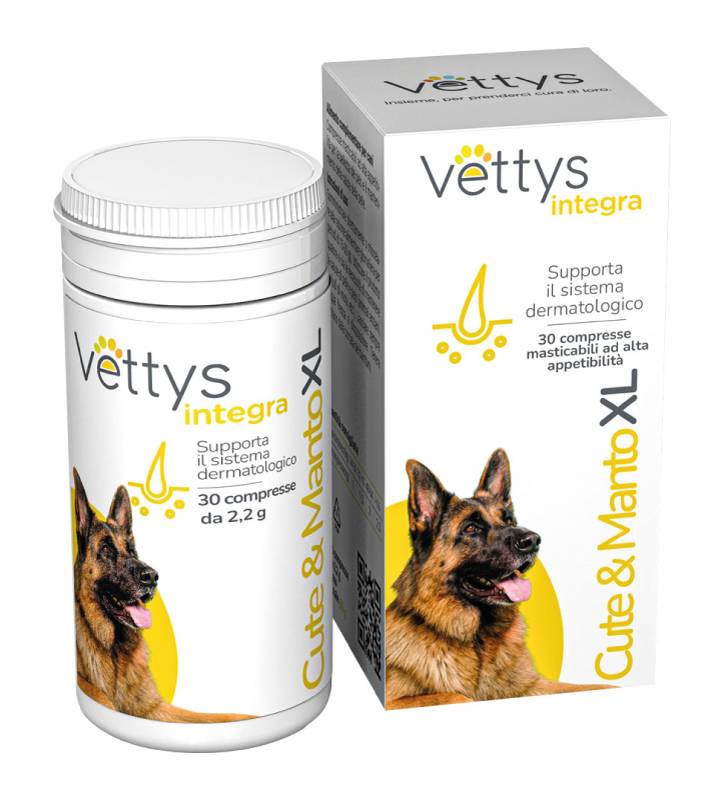 Vettys Integra Cane - Cute&Manto XL - 30 compresse