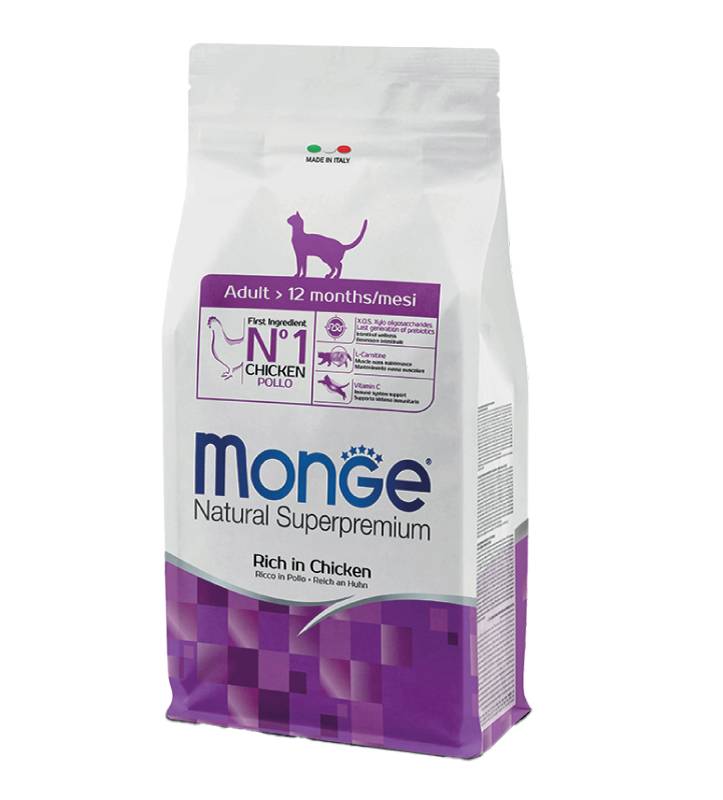 Monge Cat - Natural Superpremium - Adult - Pollo - 1.5 kg