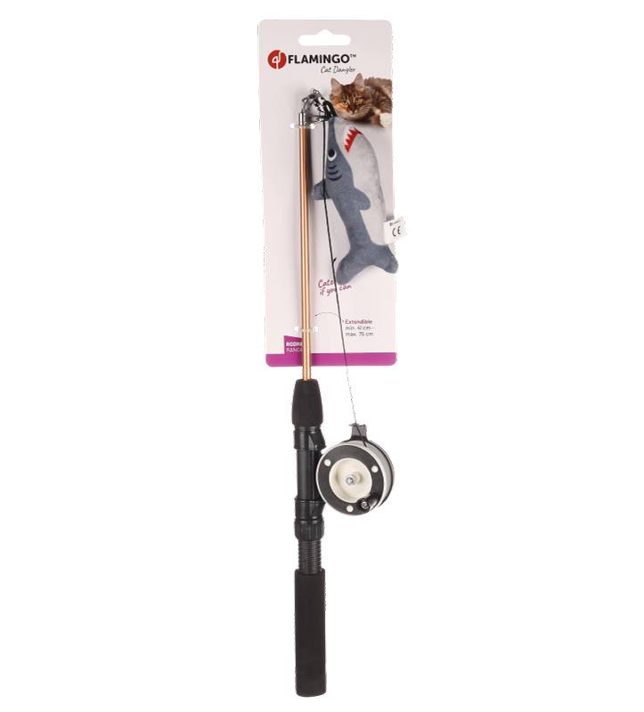 Flamingo - Canna da Pesca con Squalo