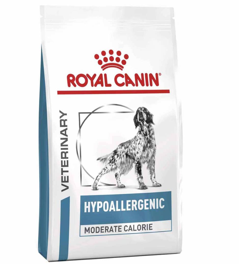 Royal Canin - Veterinary Diet Canine - Hypoallergenic Moderate Calorie - 7kg - DANNEGGIATO