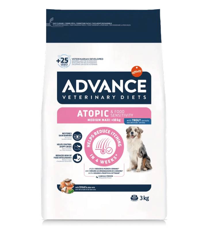 Advance - Veterinary Diets Canine - Medium/Maxi - Atopic - 3kg