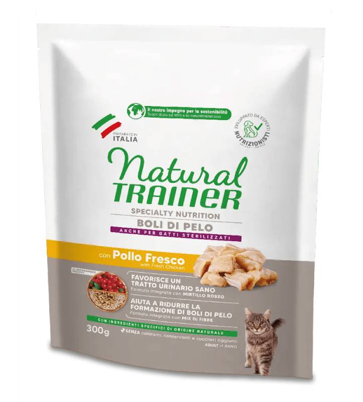 Trainer Natural Cat - Boli di Pelo - 300gr